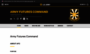 Armyfuturescommand.com thumbnail