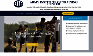 Armyinstituteoftrainingcentre.com thumbnail