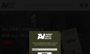 Armynavysales.com thumbnail