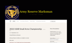 Armyreservemarksman.info thumbnail