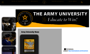 Armyuniversity.edu thumbnail