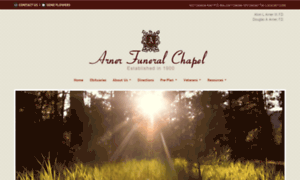 Arnerfuneralchapel.com thumbnail