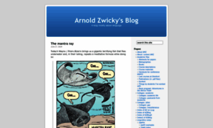 Arnoldzwicky.org thumbnail