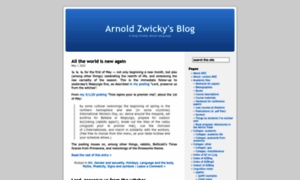 Arnoldzwicky.wordpress.com thumbnail