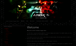 Aroks-fantastic-dragon-store.com thumbnail