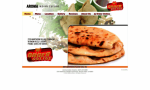 Aromaindiancuisineil.com thumbnail