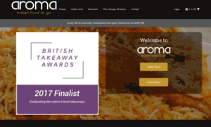 Aromaindianfood.co.uk thumbnail