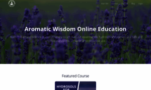 Aromaticwisdominstitute.teachable.com thumbnail