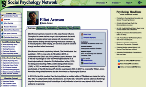 Aronson.socialpsychology.org thumbnail