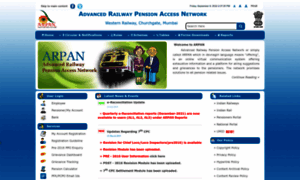 Arpan.railnet.gov.in thumbnail