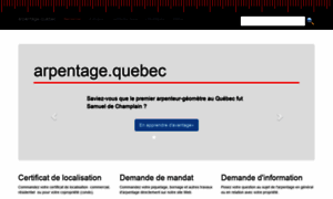 Arpentage.quebec thumbnail