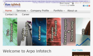Arpoinfotech.com thumbnail