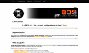 Arpon.sourceforge.net thumbnail