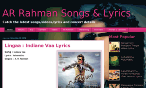 Arrahman-songs.com thumbnail