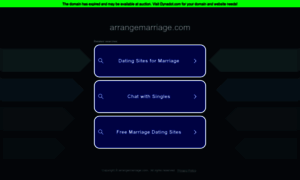 Arrangemarriage.com thumbnail