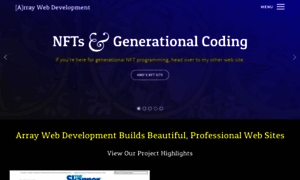 Arraywebdevelopment.com thumbnail
