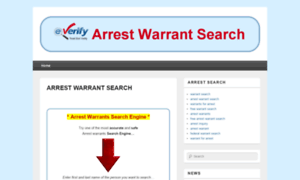 Arrest-warrant-records.com thumbnail