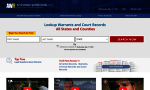 Arrestwarrantrecords.com thumbnail