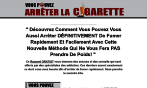 Arret-cigarettes.com thumbnail