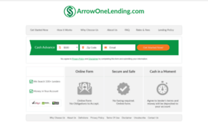 Arrow-one-lending.com thumbnail