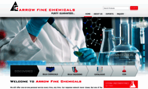 Arrowfinechemicals.com thumbnail