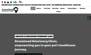 Arrowheadvetclinic.com thumbnail