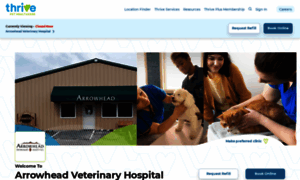 Arrowheadvethospital.com thumbnail