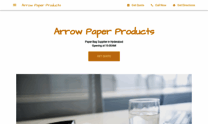 Arrowpaperproducts.com thumbnail