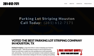 Arrowparkinglotstriping.com thumbnail