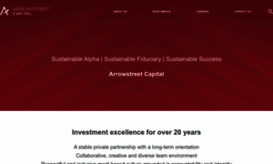 Arrowstreetcapital.com thumbnail