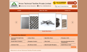 Arrowtechnicaltextiles.co.in thumbnail