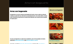Arrozconbogavante.com.es thumbnail