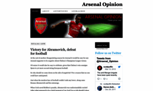 Arsenaldebate.wordpress.com thumbnail
