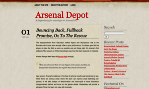 Arsenaldepot.wordpress.com thumbnail