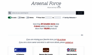 Arsenalforce.ca thumbnail