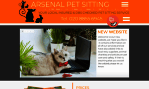 Arsenalpetsitting.co.uk thumbnail