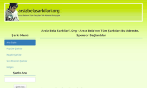 Arsizbelasarkilari.org thumbnail