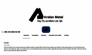 Arslanmetal.net thumbnail