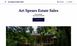 Art-spears-estate-sales.business.site thumbnail