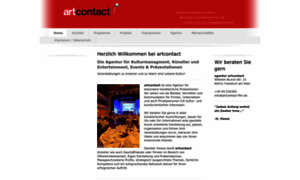 Artcontact-ffm.de thumbnail