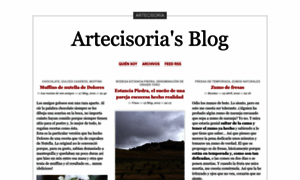 Artecisoria.wordpress.com thumbnail