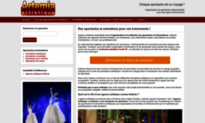 Artemia-artistique.com thumbnail