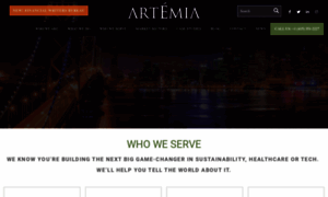 Artemia.com thumbnail