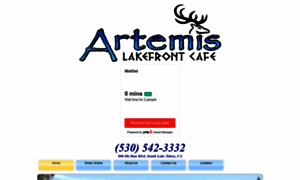 Artemislakefrontcafe.com thumbnail