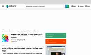 Artensoft-photo-mosaic-wizard.en.softonic.com thumbnail
