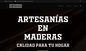 Artesaniasenmaderas.com thumbnail