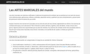 Artesmarciales24.top thumbnail