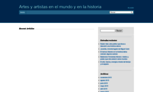 Artesyartistasenelmundoyenlahistoria.wordpress.com thumbnail