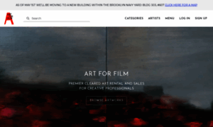 Artforfilmnyc.com thumbnail