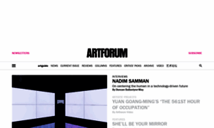 Artforum.com thumbnail